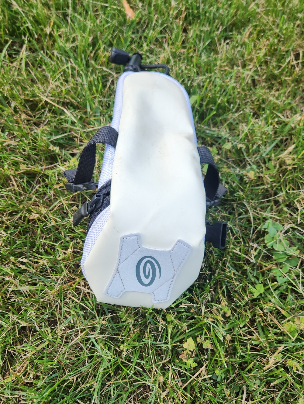 White & Gray Cycling Bag